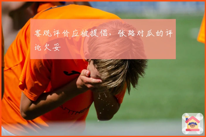 客观评价应被提倡，张路对瓜的评论欠妥